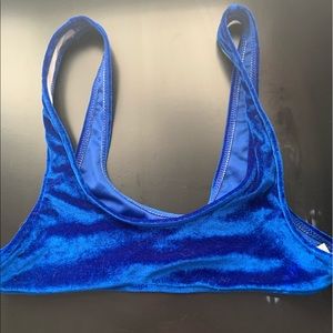 Velvet Bikini Top